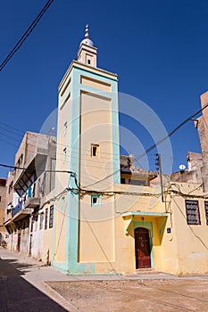 Mosque in the old Moroccan city Fes Medina, Morocco