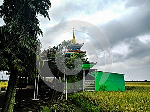 Mosque with pagoda architecture, Demak district