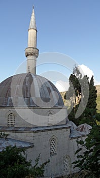 Mosque in Pocitelj, Bosnia and Herzegovina