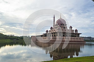 Mosque reflection