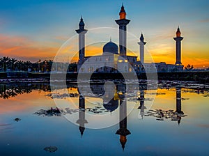 Mosque and Reflection II