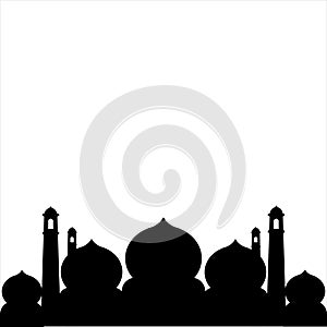 Mosque Religian Footer