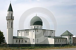 Mosque at road
