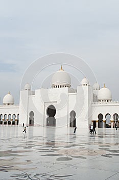 Mosque's hall