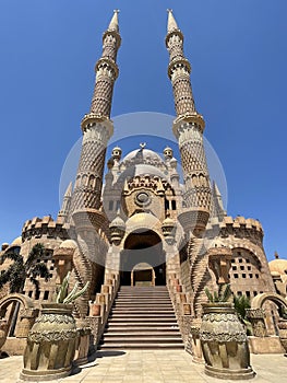 Mosque in Sharm Al Sheikh Egypt photo