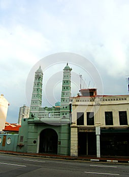 Mosque, Singapore's Chinatown photo