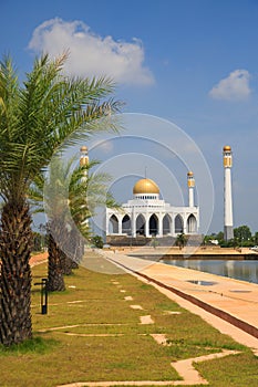 Mosque in southern of Thailand, Central mosque for prayed and most of muslim like to prayed god at mosque