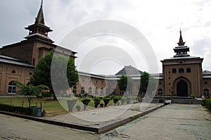 Mosque in Srinagar in Kashmir, India