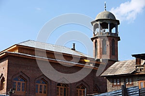 Mosque in Srinagar in Kashmir, India