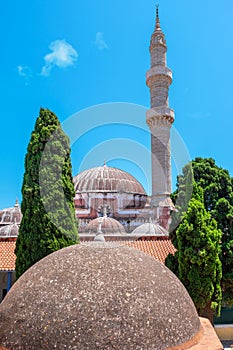 Mosque of Suleiman. Rhodes, Greece