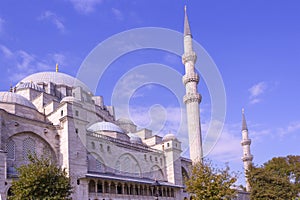 Mosque Suleymaniye Gamii in Iistanbul