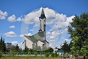 Mosque `Taub`. Naberezhnye Chelny. Tatarstan Russia.