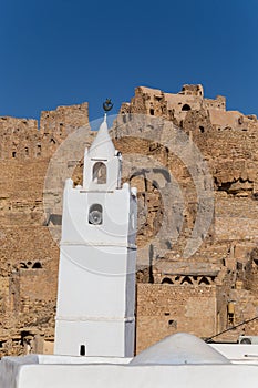 Mosque in a traditional village in Tunisia