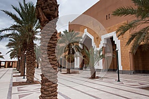 Mosque in At Turaif district, Saudi Arabia