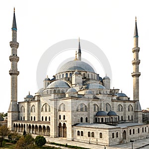 Mosque vector graphic isolated on white background