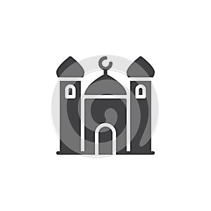 Mosque vector icon