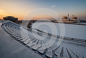 Mosque in Winter