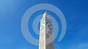 Mosquee Hassan II tower