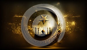 Mosquee Ramadan Kareem Background