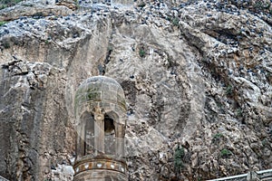 Mosques and historical works view from Urfa Turkey