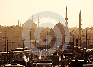 Mosques silhouettes