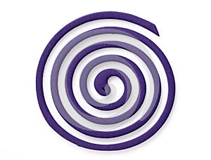 Mosquito coil with the scent of lavender