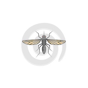 mosquito colored outline icon. One of the collection icons for websites, web design, mobile app