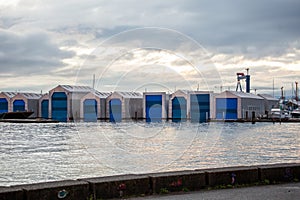 Mosquito Creek Marina boat garages