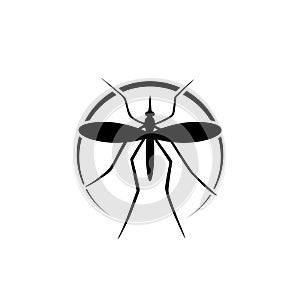 Mosquito icon isolated on white background