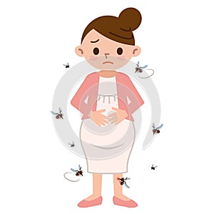 Mosquito and pregnant women