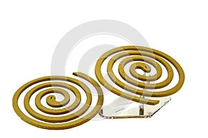 Mosquito repellent incense coils