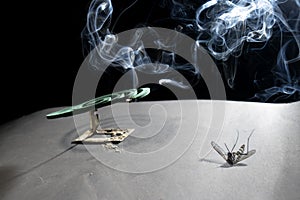 Mosquito repellents and the smoke that kills mosquitoes