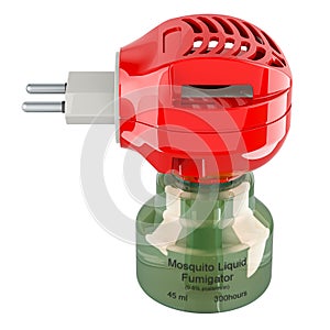Mosquito Repeller, Electronic Mosquito Repellent Plug in Indoor Use. 3D rendering photo