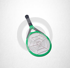 mosquitoes kille or electronic bug zapper on a background.