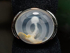 Moss Agate Pictorial - Collector Item