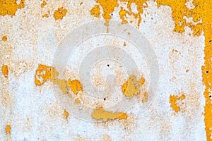 Moss on a brick wall. Ancient red brick wall with moss as a background. Texture of old wall covered red moss. Old Brick