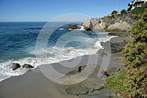 Moss Cove Beach in South Laguna Beach, California.