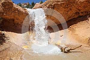 Mossy Cave Falls in Bryce Canyon National Park