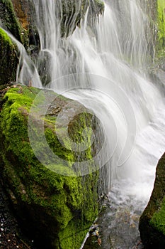 Mossy waterfall