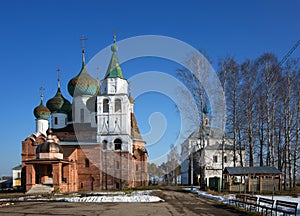 The ancient monastery in Rostov the Great - Epiphany Avraamiev convent photo