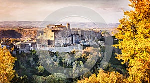 most beauiful medieval villages of Italy -Bomarzo(Viterbo province)