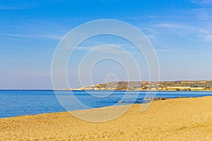 Most beautiful beaches on Kos Island in Greece panorama view