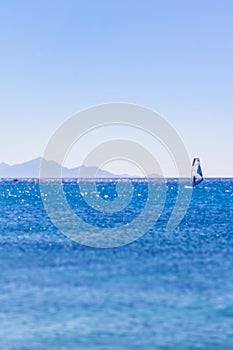 Most beautiful beaches on Kos Island in Greece panorama view