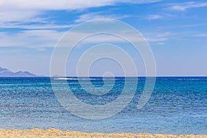 Most beautiful beaches on Kos Island in Greece panorama view