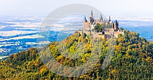 Most beautiful castles of Europe - Hohenzoller. Germany