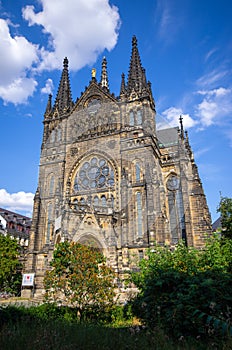 Most beautiful church of Leipzig, Germany