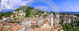 Most beautiful medieval villages borgo of Italy series - Asolo in Veneto region photo