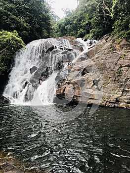 The most beautiful waterfall in Sri Lanka
