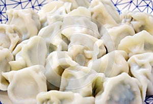 The most classic Chinese food - dumplings.