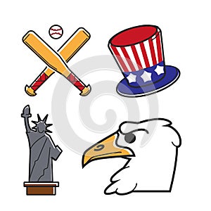 Most common symbols of United States of America